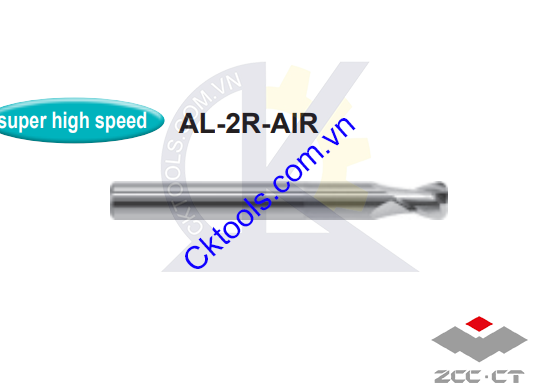 Dao phay  ZCCCT  dòng      AL-2R-D16.0R2.0-AIR ,    AL-2R-D16.0R3.0-AIR ,  Dao phay cầu nhôm  ZCC.CT     AL-2R-D16.0R2.0-AIR ,    AL-2R-D16.0R3.0-AIR 