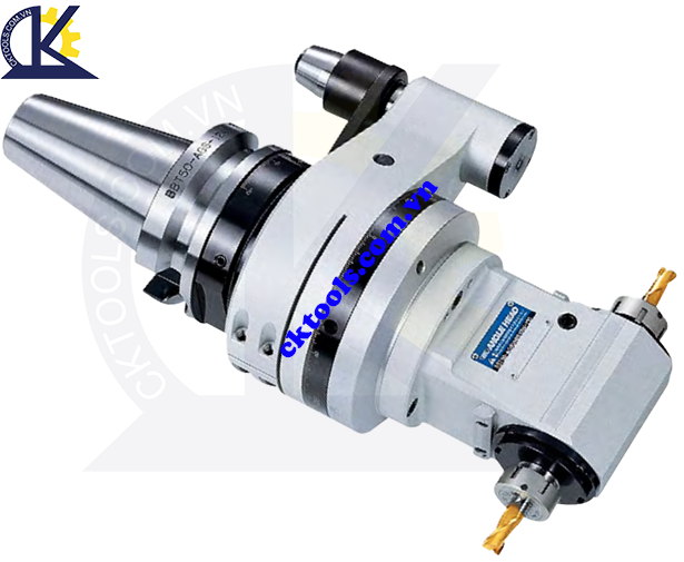Đầu kẹp dao BIG DAISHOWA  BBT40-AG90/NBS10W-185 ,   ANGLE HEAD  BBT40-AG90/NBS10W-185