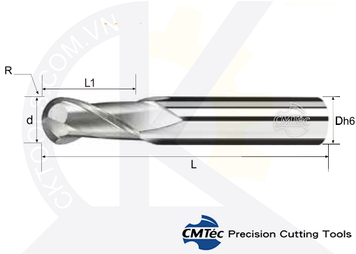 Dao phay CMTec CEBCM2-CEBC2, Dao phay nhôm CMTéc CEBCM2-CEBC2