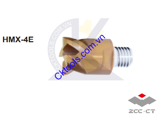 Lưỡi dao phay  ZCCCT  dòng   Q07-HMX-4E-D12.0 , Q08-HMX-4E-D12.0  ,  Dao phay hợp kim   ZCC.CT  Q07-HMX-4E-D12.0 , Q08-HMX-4E-D12.0