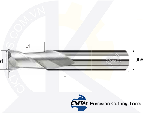 Dao phay CMTec CESCM2-A-CESC2-A, Dao phay nhôm CMTéc CESCM2-A-CESC2-A