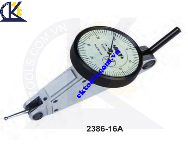  Đồng hồ so chân gập  INSIZE   2386-16A  ,  LARGE RANGE  DIAL  TEST  INDICATOR   2386-16A