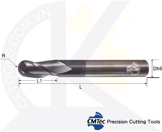 Dao phay CMTec CEB3, Dao phay thép CMTéc CEB3