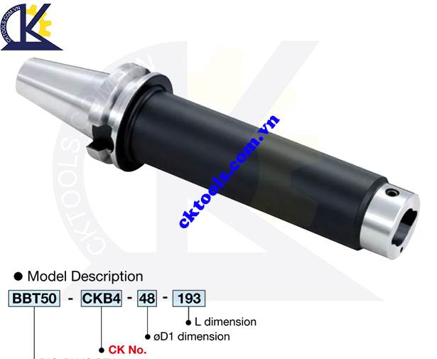 Đầu kẹp dao BIG DAISHOWA  BBT50-CKB4-48 , Holder  BBT50-CKB4-48, CK BORING SYSTEM  BBT50-CKB4-48