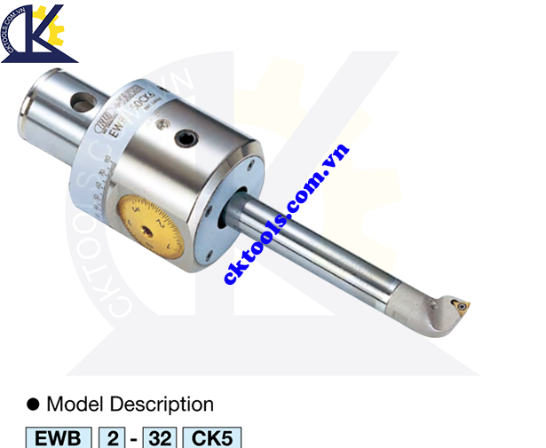 Đầu doa lỗ BIG DAISHOWA  EWB2-32CKB5 , Holder BIG DAISHOWA  EWB2-32CKB5 , CK BORING SYSTEM  EWB2-32CKB5