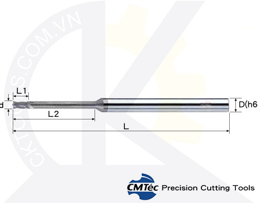 Dao phay CMTec CEN4, Dao phay ngón CMTéc CEN4